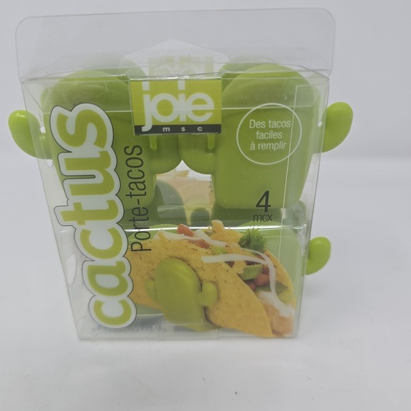 Joie Taco Holder Green Cactus Brand New - Picture 2 of 6